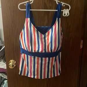 Lands end reversible swim tankini believe 20w